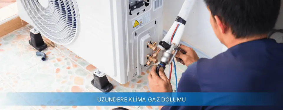 Uzundere İlçemi Alarko Carrier Klima Gaz Dolumu